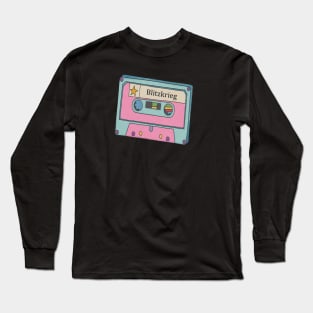 Vintage Cassette Tape Blitzkrieg Long Sleeve T-Shirt